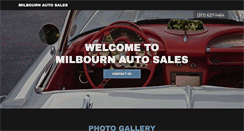 Desktop Screenshot of milbournautos.com