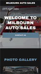 Mobile Screenshot of milbournautos.com